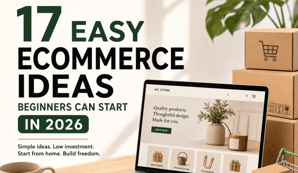 easy ecommerce business ideas for beginners