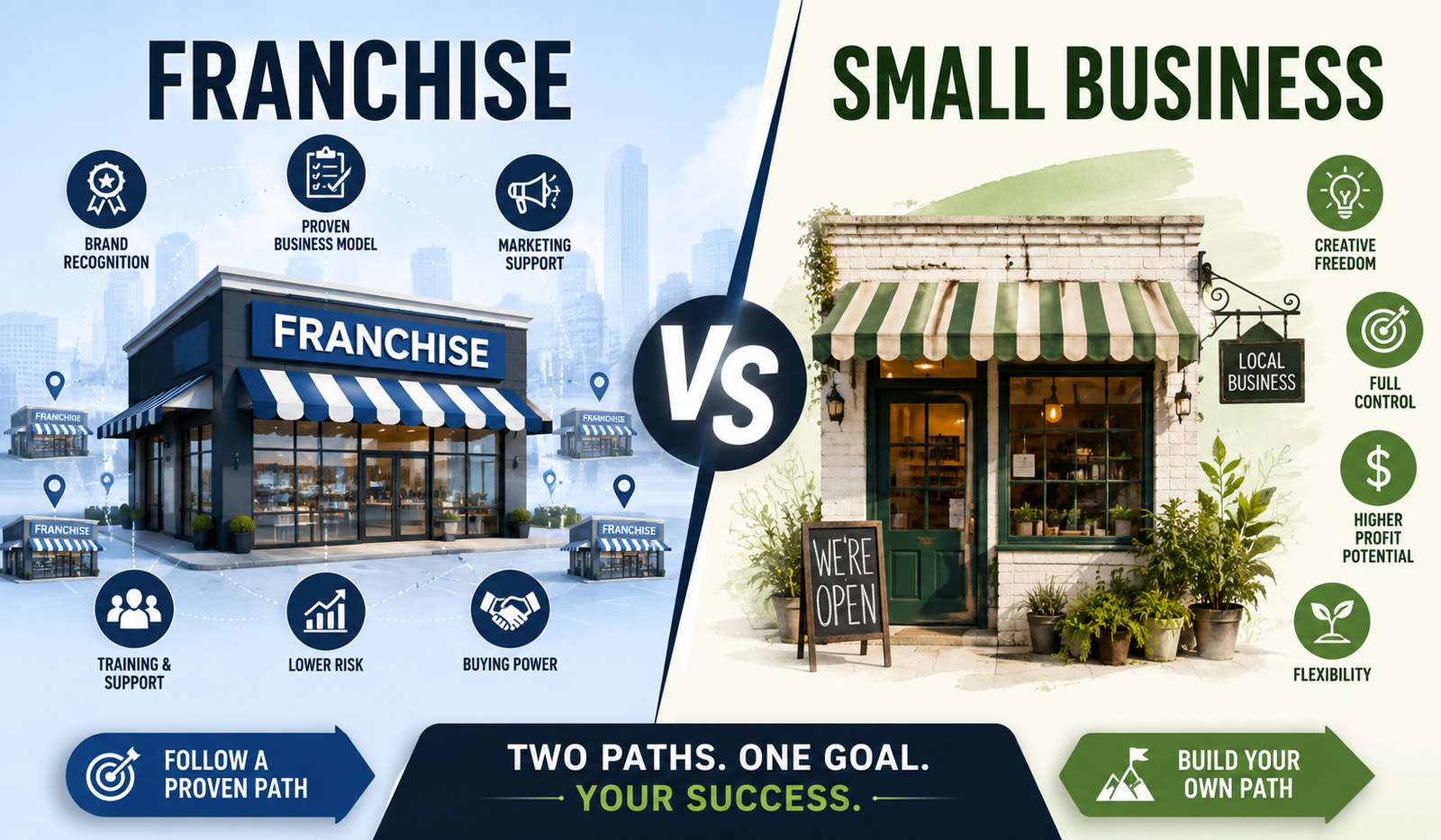 Franchise vs Small Business